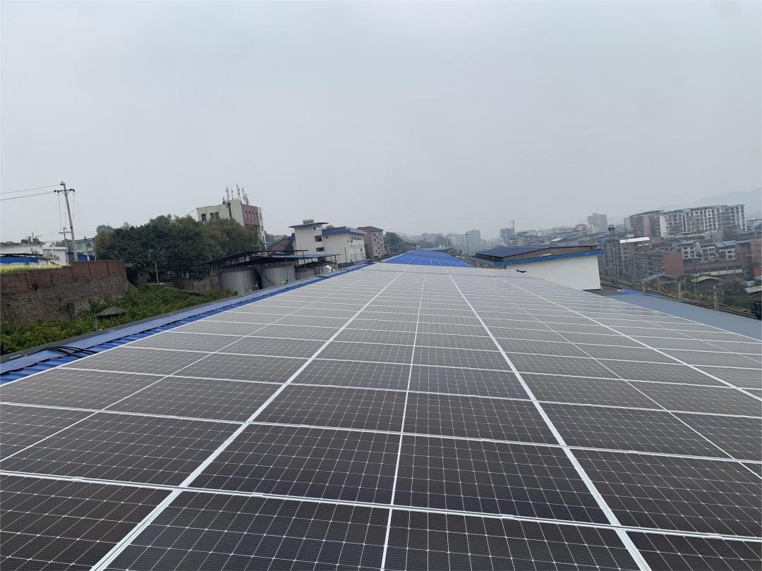 Industrial and commercial rooftop photovoltaic installation process