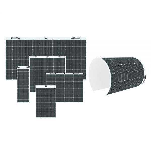 Crystalline Silicon Lightweight Flexible Photovoltaic Modules