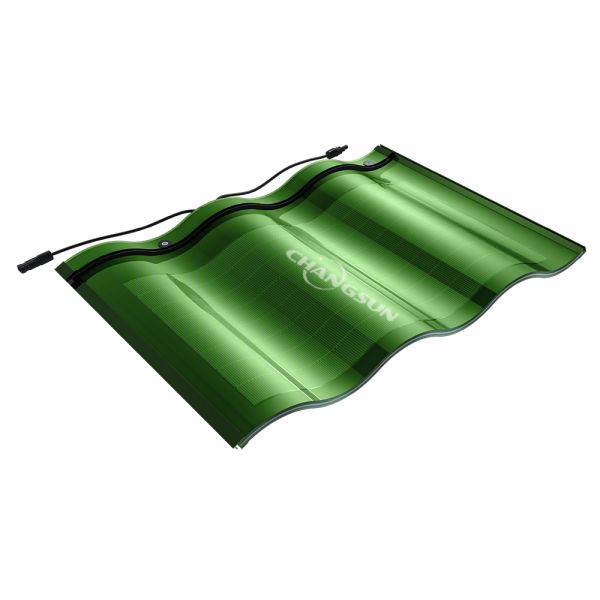 CIGS Curved Solar Tile